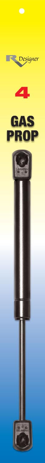 Gas Prop 12 " Extended Length,  30 lbs, Stoke 3.9", Compressed 8.1"
